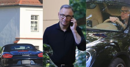 Andrzej Duda jeździ po Krakowie sportowym Porsche za ponad 160 TYSIĘCY ZŁOTYCH (ZDJĘCIA)