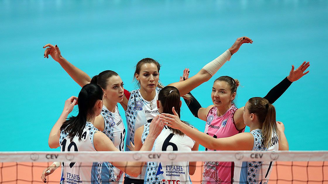Materiały prasowe / CEV / Na zdjęciu: siatkarki Dynama Kazań