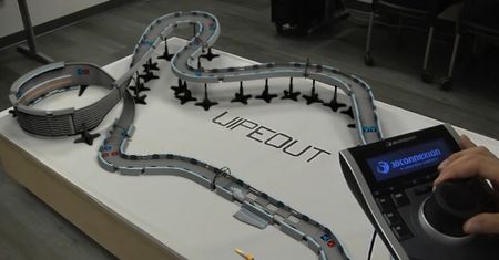 Miniaturowy Wipeout już teraz robi wrażenie