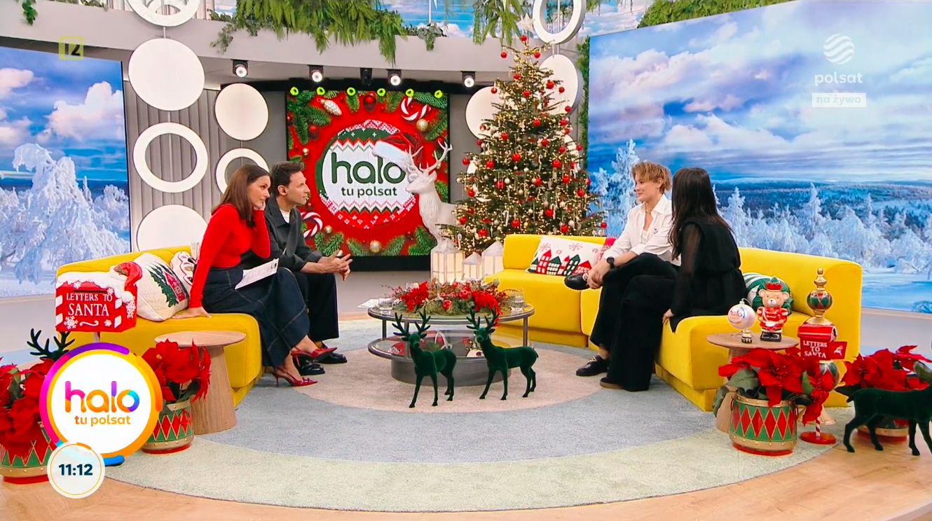 Katarzyna Zillmann i Janja Lesar w "Halo tu Polsat"