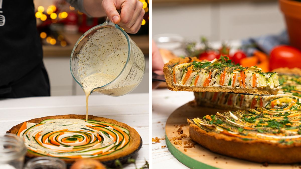 Domowa tarta zachwyca zarówno smakiem, jak i wyglądem