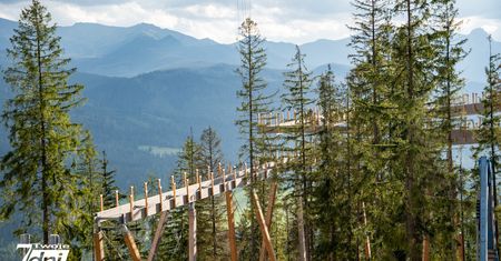 Budowa Sky Walk Serce Poronina – już dobiega końca