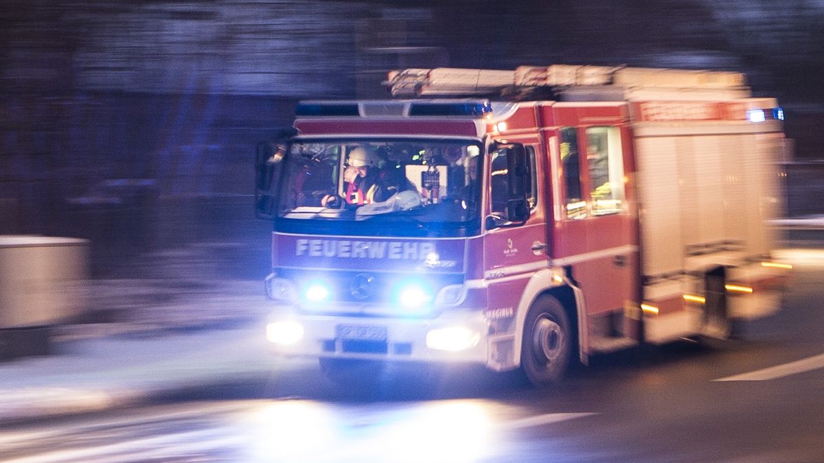 Na autostradzie A5 zapaliła się polska ciężarówka