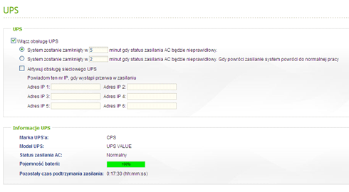 QNAP UPS