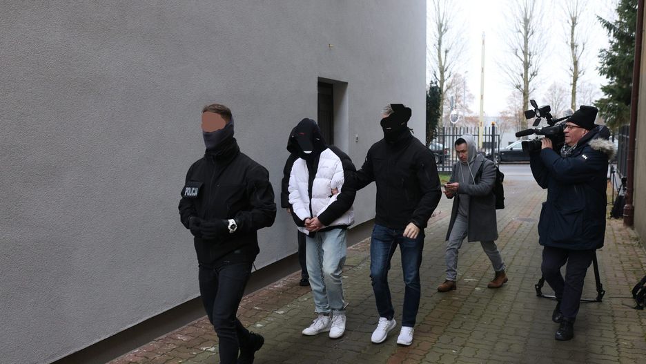 Morderstwo w Słupsku. Podejrzewany doprowadzony do prokuratury.