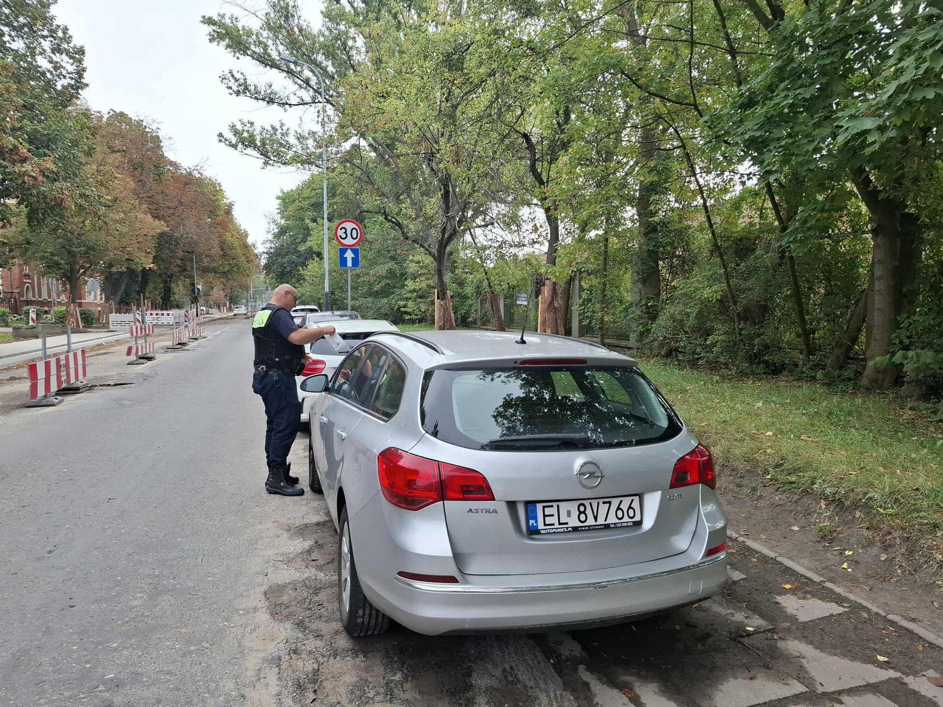 Mandaty dla kierowców z ul. Tymienieckiego