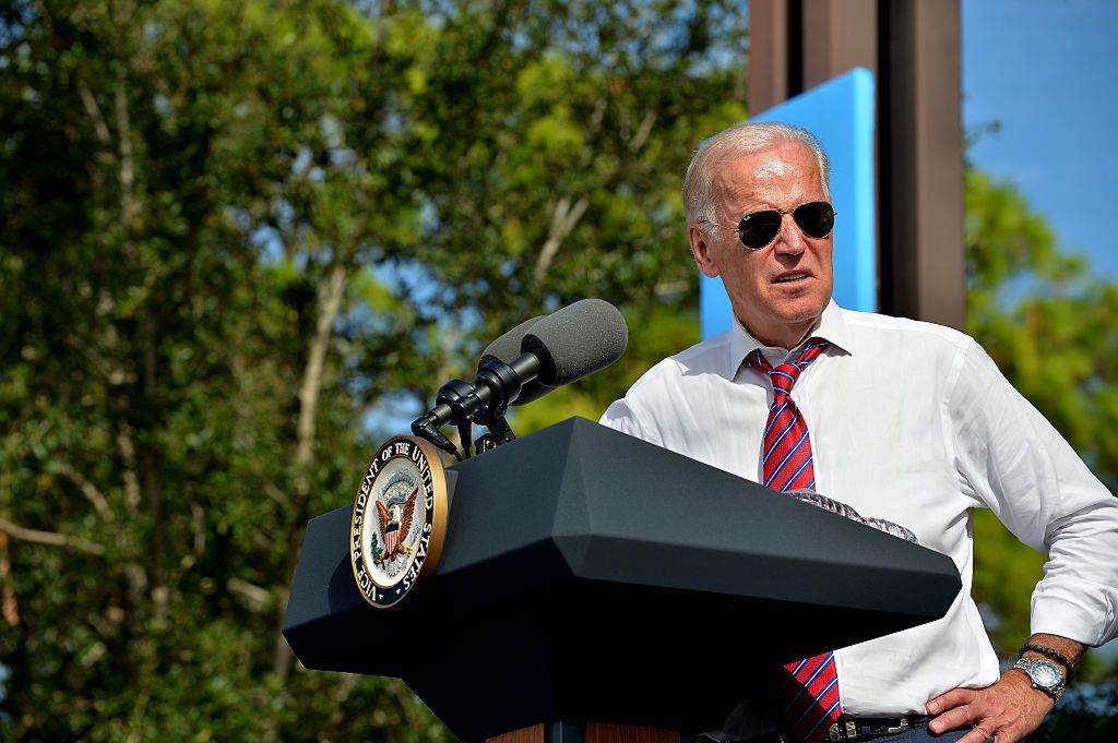 Joe Biden na Florydzie jeszcze jako wiceprezydent 