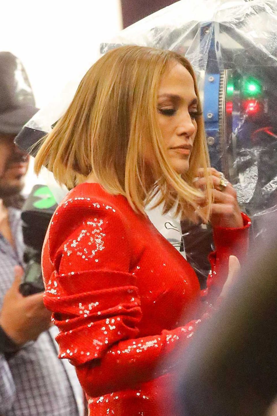 Jennifer Lopez w krótkich włosach