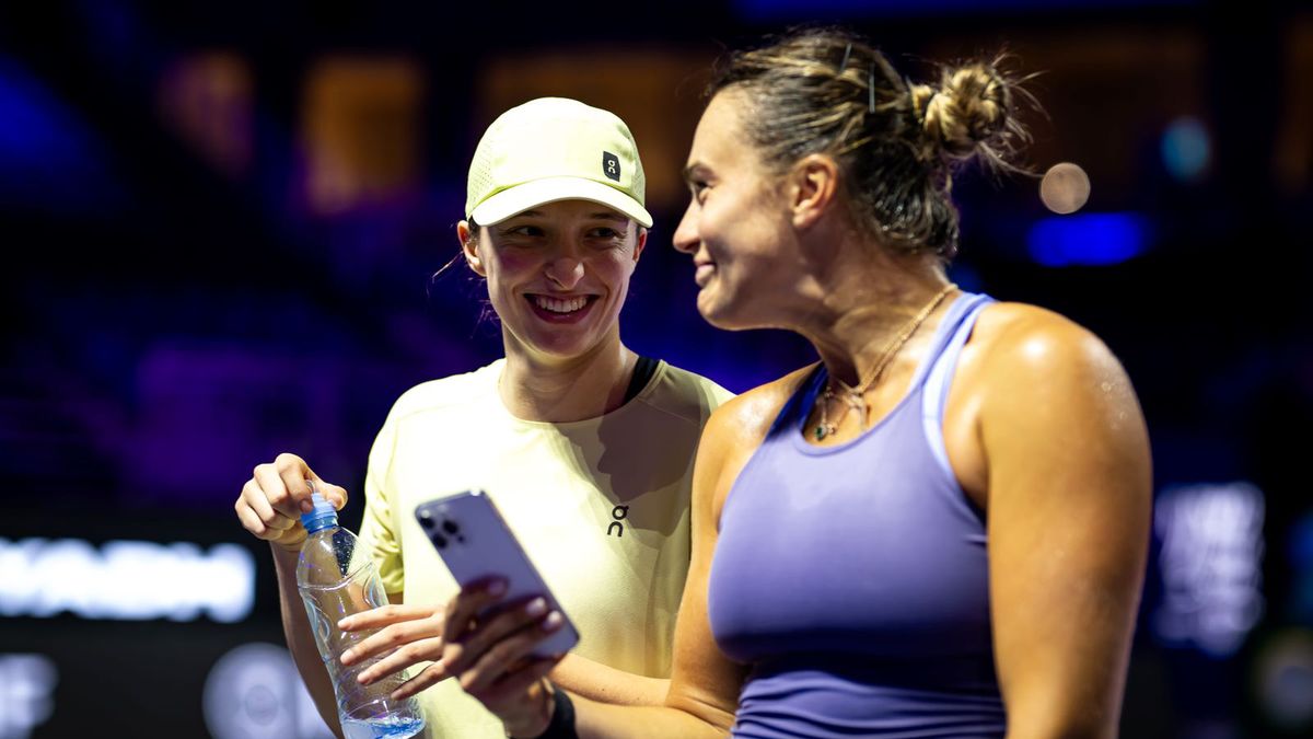 Getty Images / Robert Prange / Na zdjęciu: Iga Świątek i Aryna Sabalenka