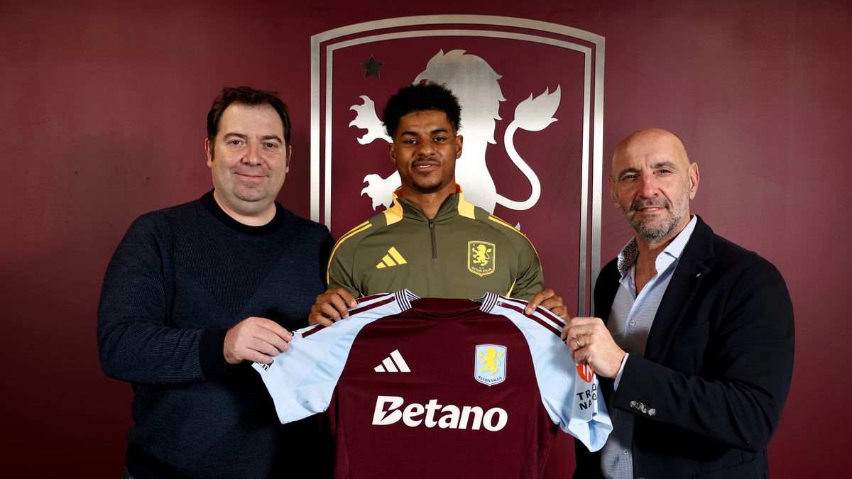 Getty Images / Neville Williams/Aston Villa FC / Na zdjęciu: Aston Villa wypożyczyła Marcusa Rashforda