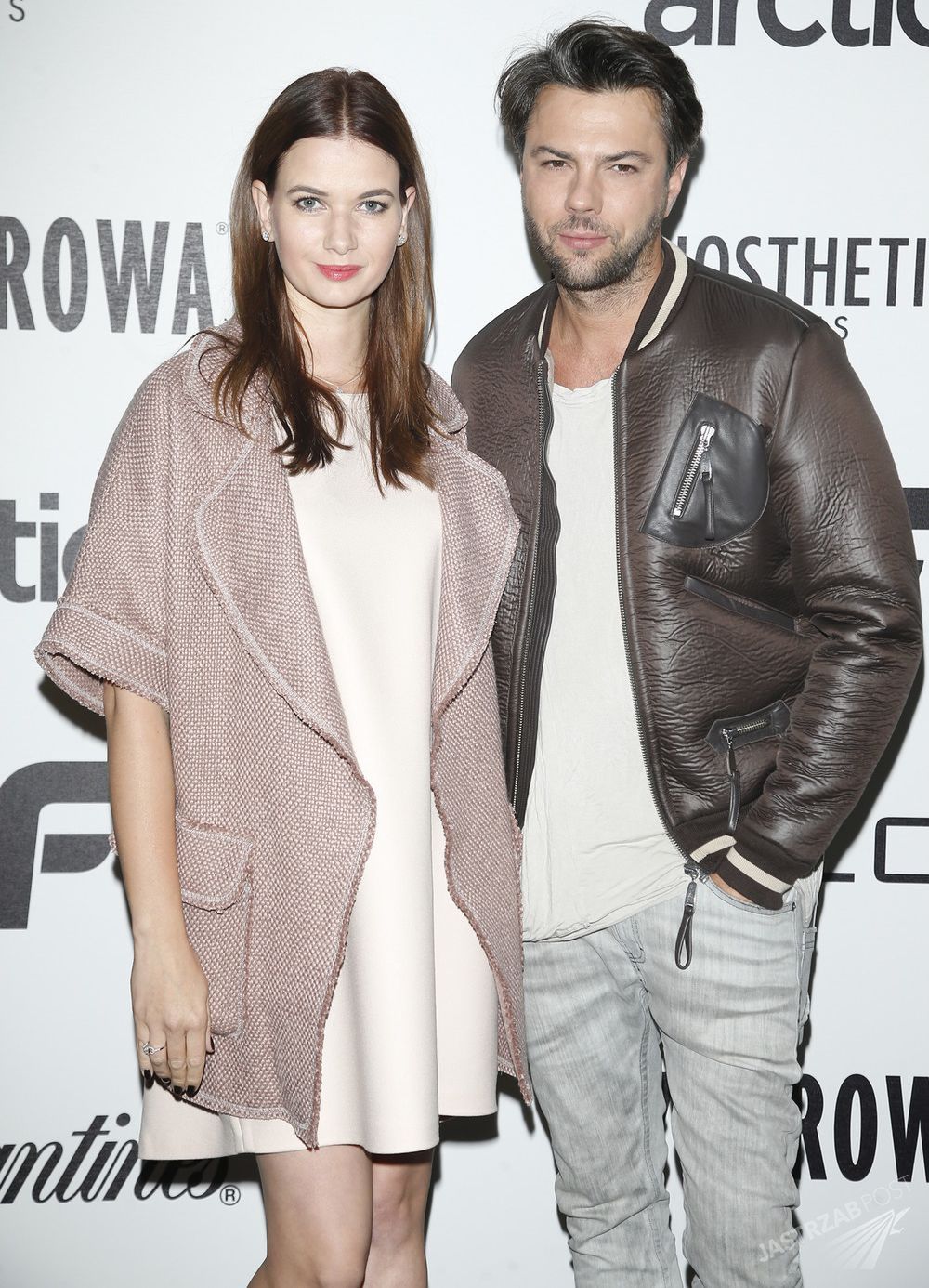 Karolina Malinowska i Olivier Janiak na pokazie 4F
(Fot. AKPA)