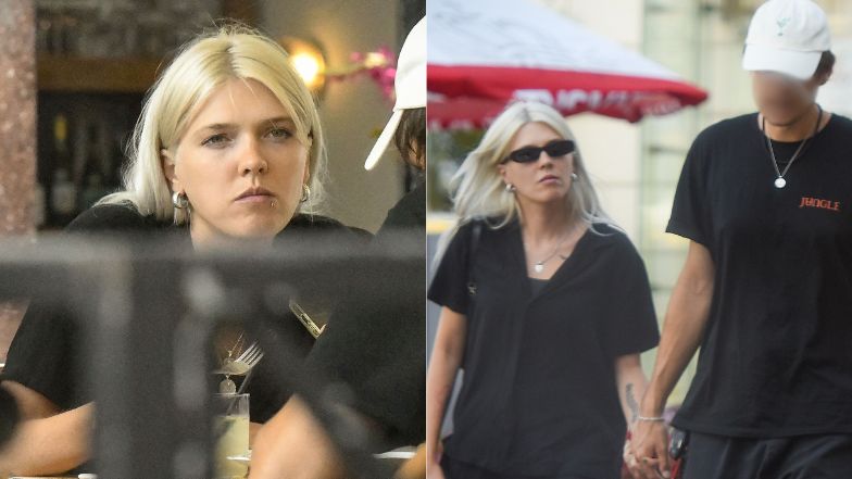 Daria Zawiałow podczas spaceru w nowym ukochanym.