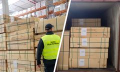 Miała pochodzić z Tunezji. Służby przechwyciły rosyjską sklejkę