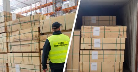 Miała pochodzić z Tunezji. Służby przechwyciły rosyjską sklejkę