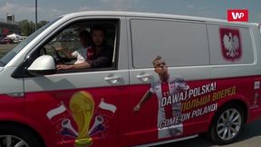 Mundial 2018. Z Londynu do Rosji za reprezentacją. Van polskich kibiców robi furorę na mistrzostwach