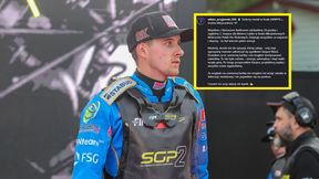 Żużel. "Nie było celowe". Przyjemski zabrał głos po czerwonej kartce