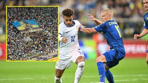 Ukraińcy wywiesili taki transparent na meczu w Polsce