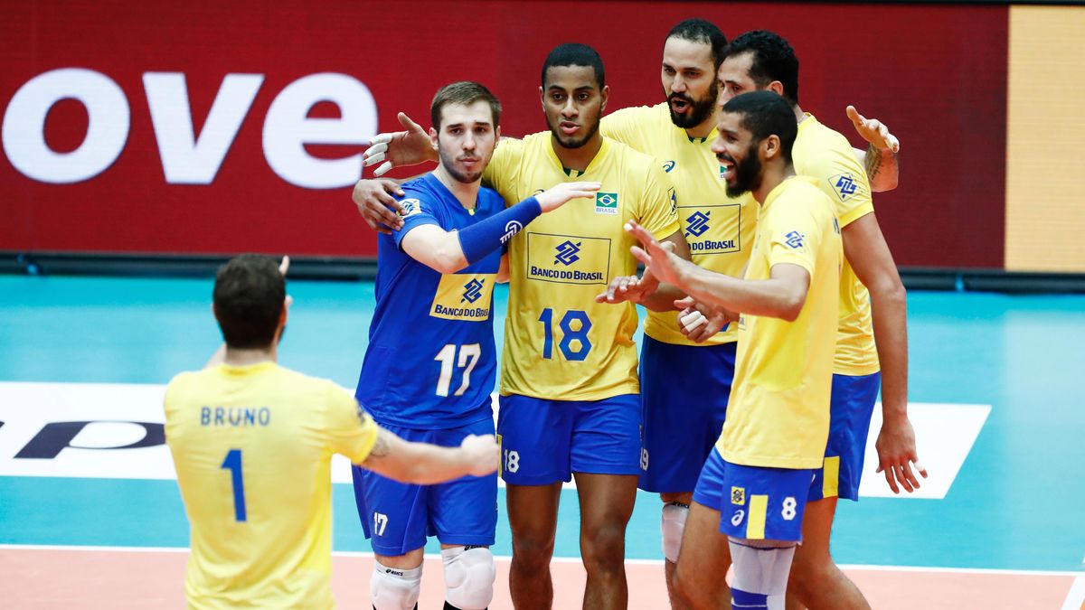 Materiały prasowe / FIVB / Reprezentacja Brazylii mężczyzn