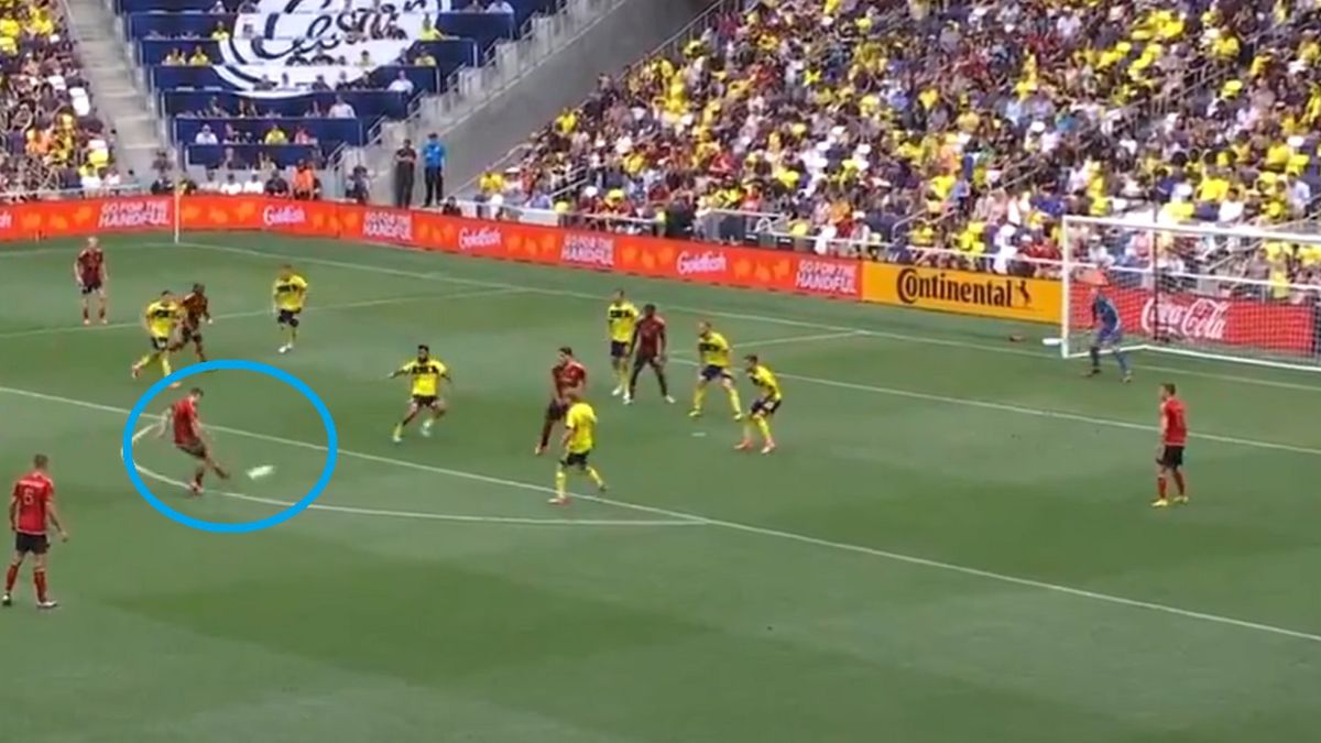 Screen / Atlanta United FC / Na zdjęciu: Bartosz Slisz strzelił swojego pierwszego gola w MLS