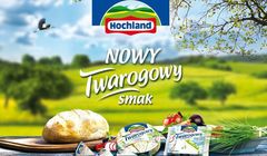 Hochland Twarogowy w plastrach i krążkach wsparty kampanią (wideo)