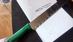 Polkowice. Ruszył na znajomego z maczetą. Grozi mu do 2 lat pozbawienia wolności