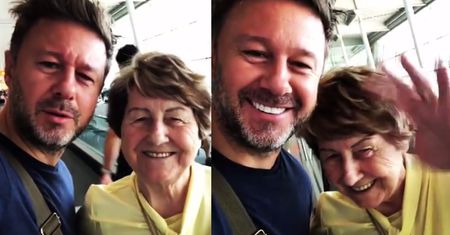 Andrzej Piaseczny pokazał mamę! "Poznacie ją jesienią jeszcze bliżej"