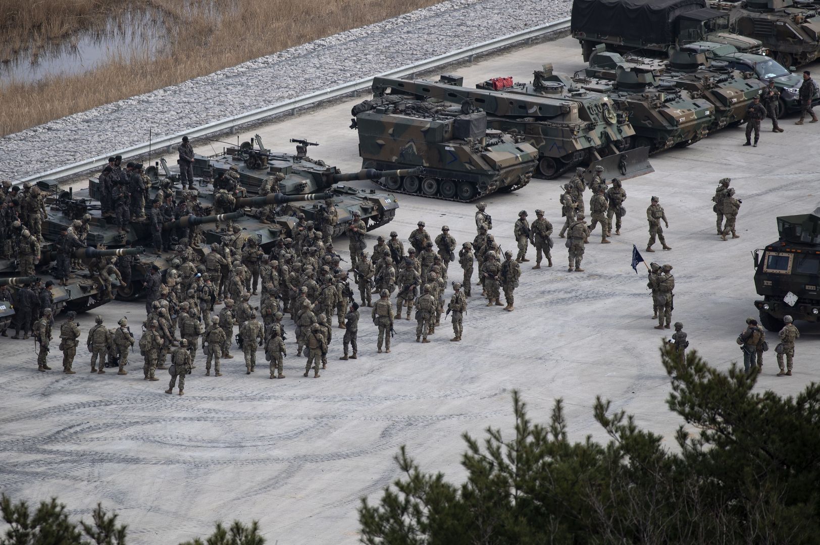 Korea Północna wystrzeliła testowe pociski. "To kontratak"