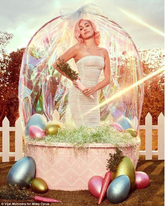 Miley Cyrus w sesji wielkanocnej

fot. Instagram