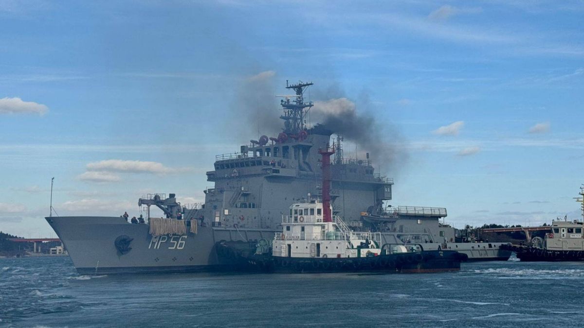 BAE Jambelí w drodze do Ekwadoru