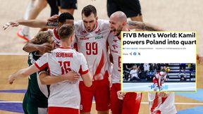 Światowe media piszą o meczu Polaków. Wskazano głównego bohatera