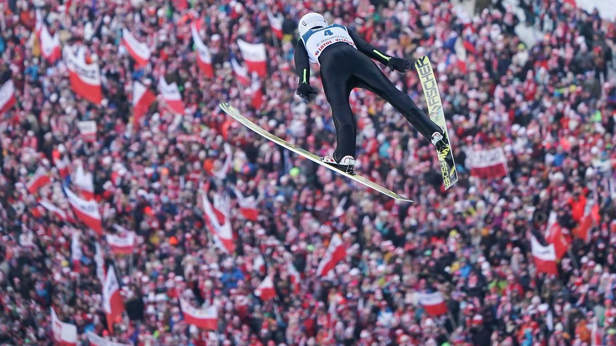 polscy kibice skoków narciarskich