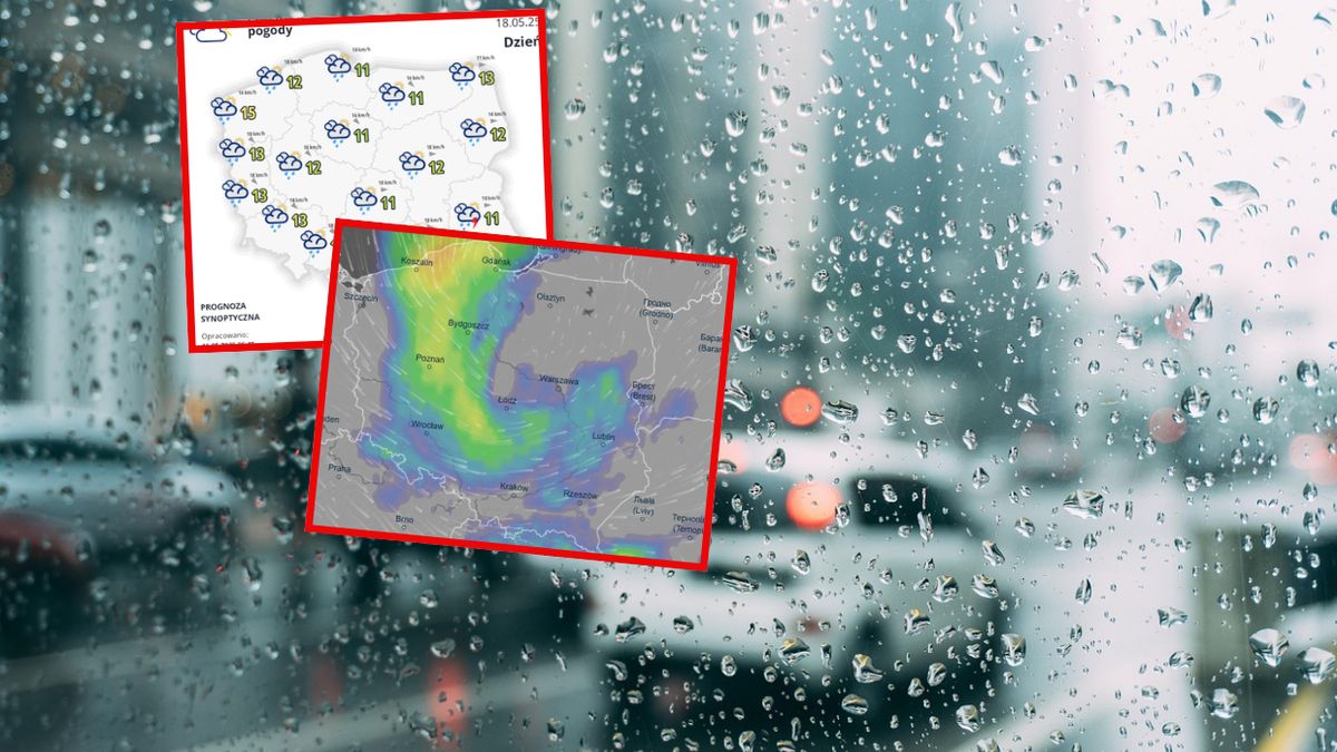 Kolejne godziny nie przyniosą poprawy pogody