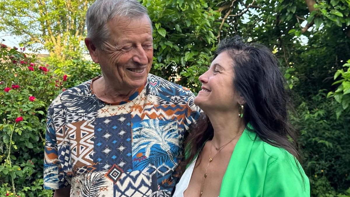 Stanisław Jedynak z "Sanatorium miłości" z ukochaną Bogusławą