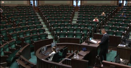 Ważny projekt w Sejmie. Na sali pustki
