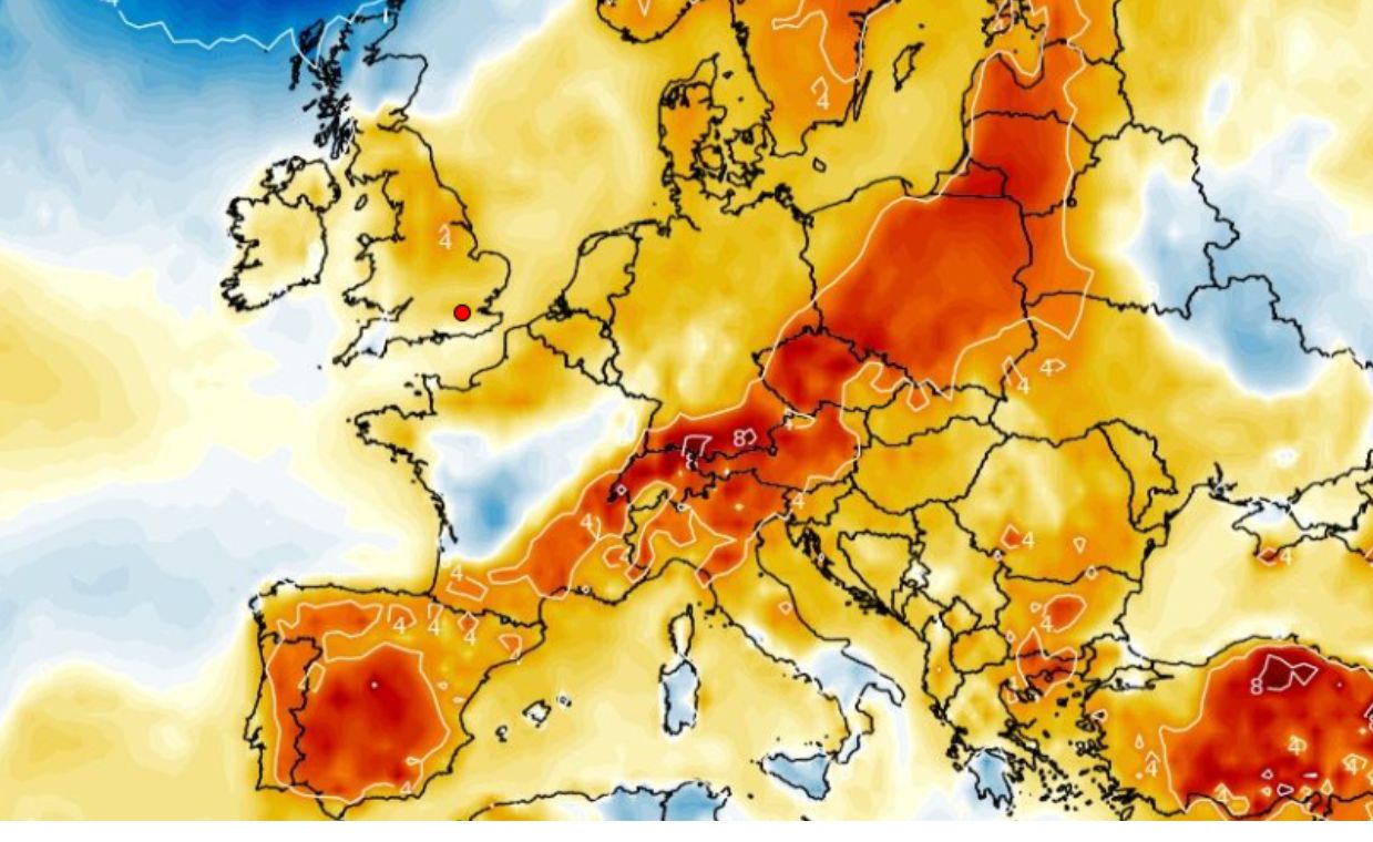 W niedzielę temperatura ma wzrosnąć nawet do 17-18 stopni Celsjusza (fot. wxcharts.com)