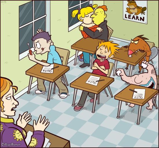 Gdyby bohaterowie kreskówek poszli na studia... 4