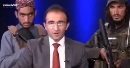 Wiadomości w afgańskiej telewizji. Nagranie obiegło internet