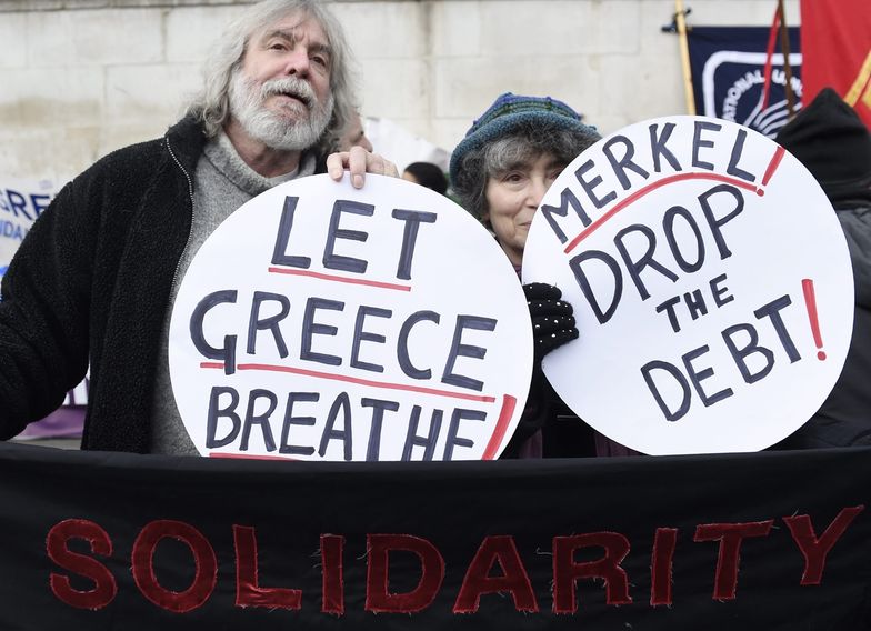 Pomoc dla Grecji. Jej długi przekraczają obecnie 727,5 mld euro. Tak zadłużona jeszcze nie była