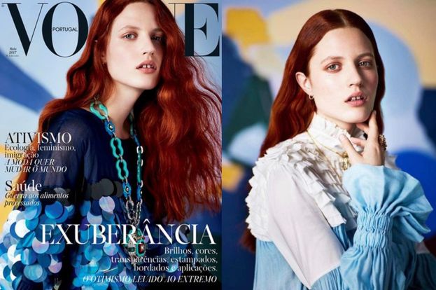 Julia Banaś pierwszy raz na okładce "Vogue'a"