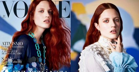 Julia Banaś pierwszy raz na okładce "Vogue'a"
