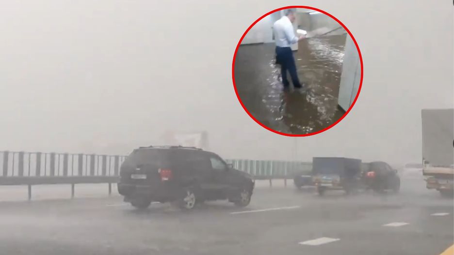 Fatalne warunki pogodowe w Białorusi / Franciszak Wiaczorka