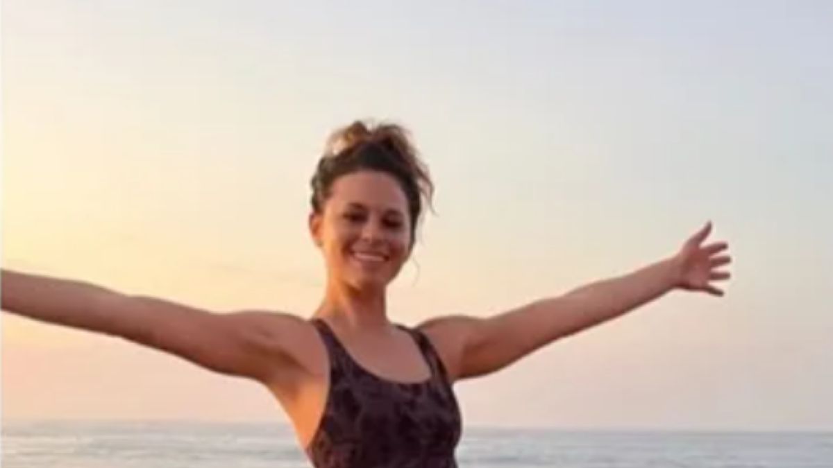 32-letnia Abby Weiss doznała paraliżu w trakcie akrojogi. 