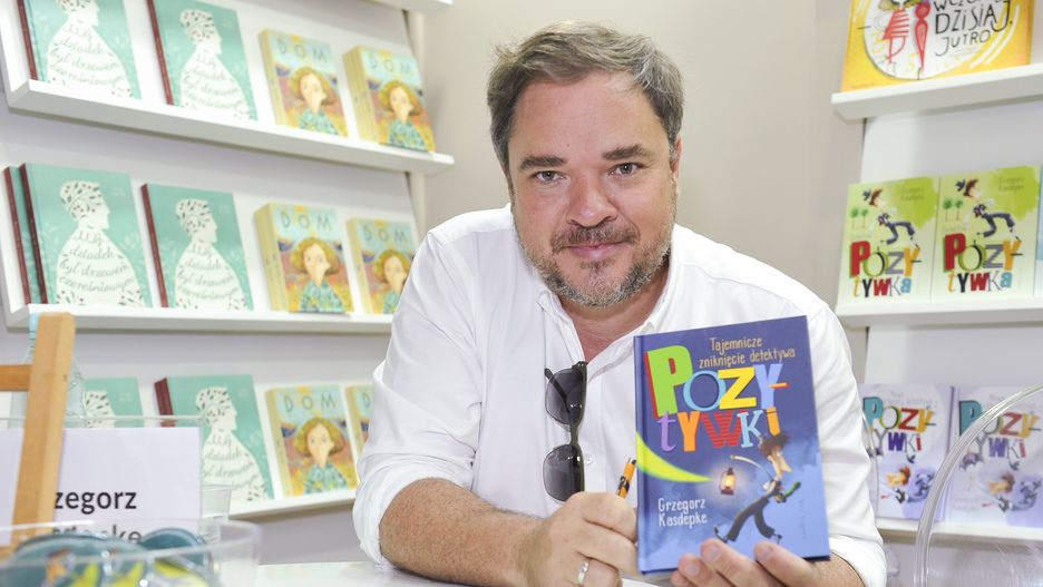 Grzegorz Kasdepke, którego książki zajęły w plebiscycie Złota Dwudziestka 1. i 12. miejsce