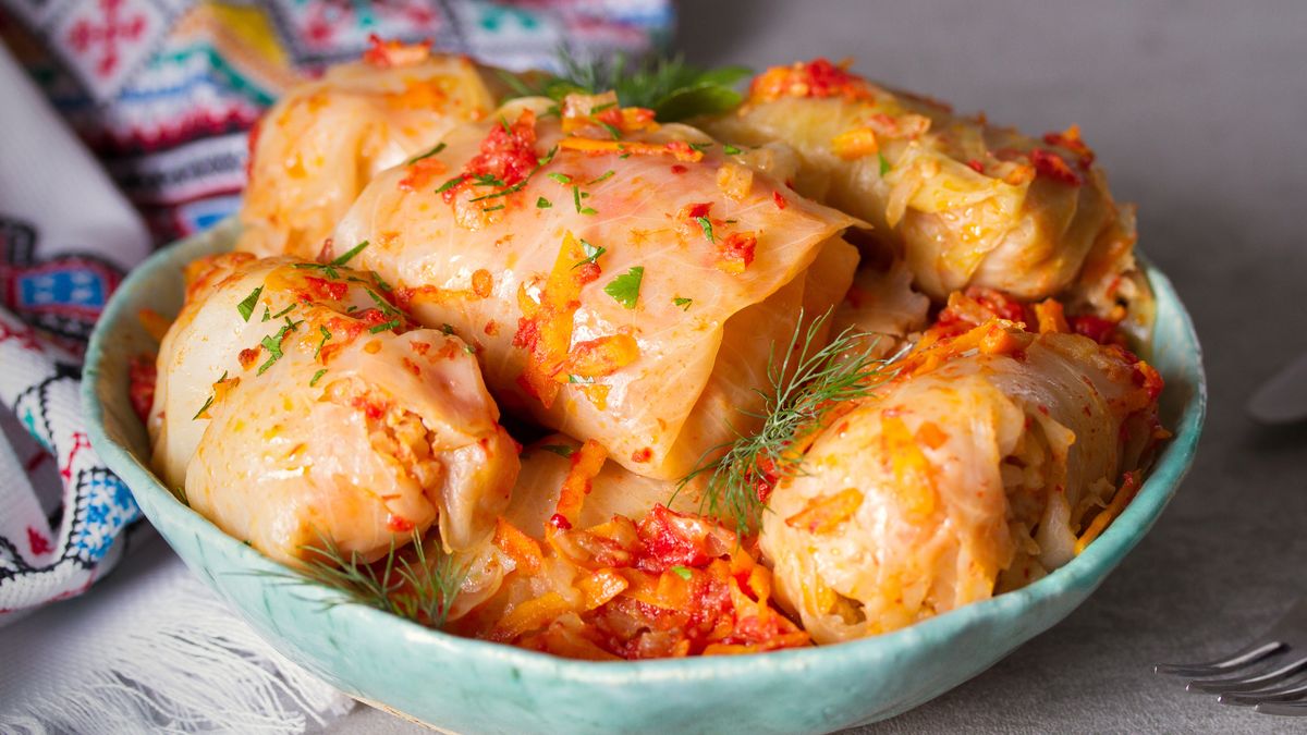 Gołąbki na Wigilię podaję z postnym, aromatycznym farszem