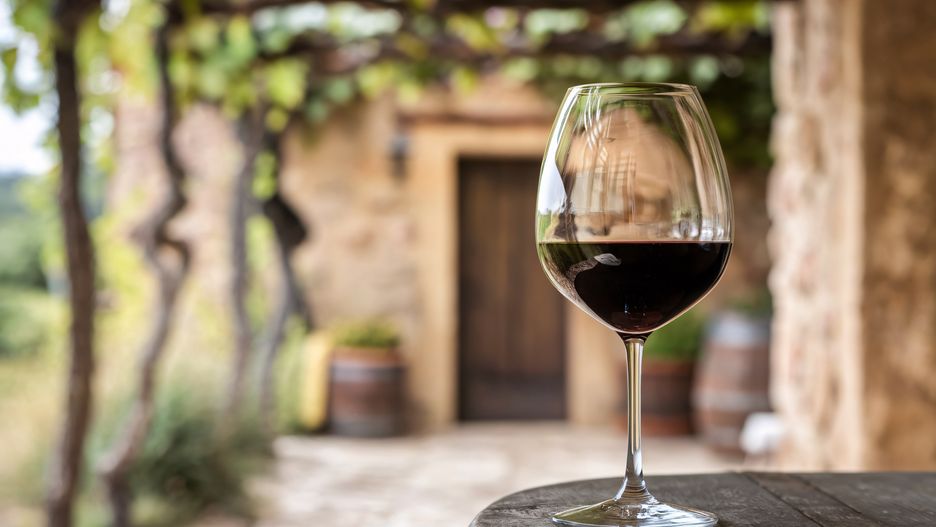 wino/ ilustracja