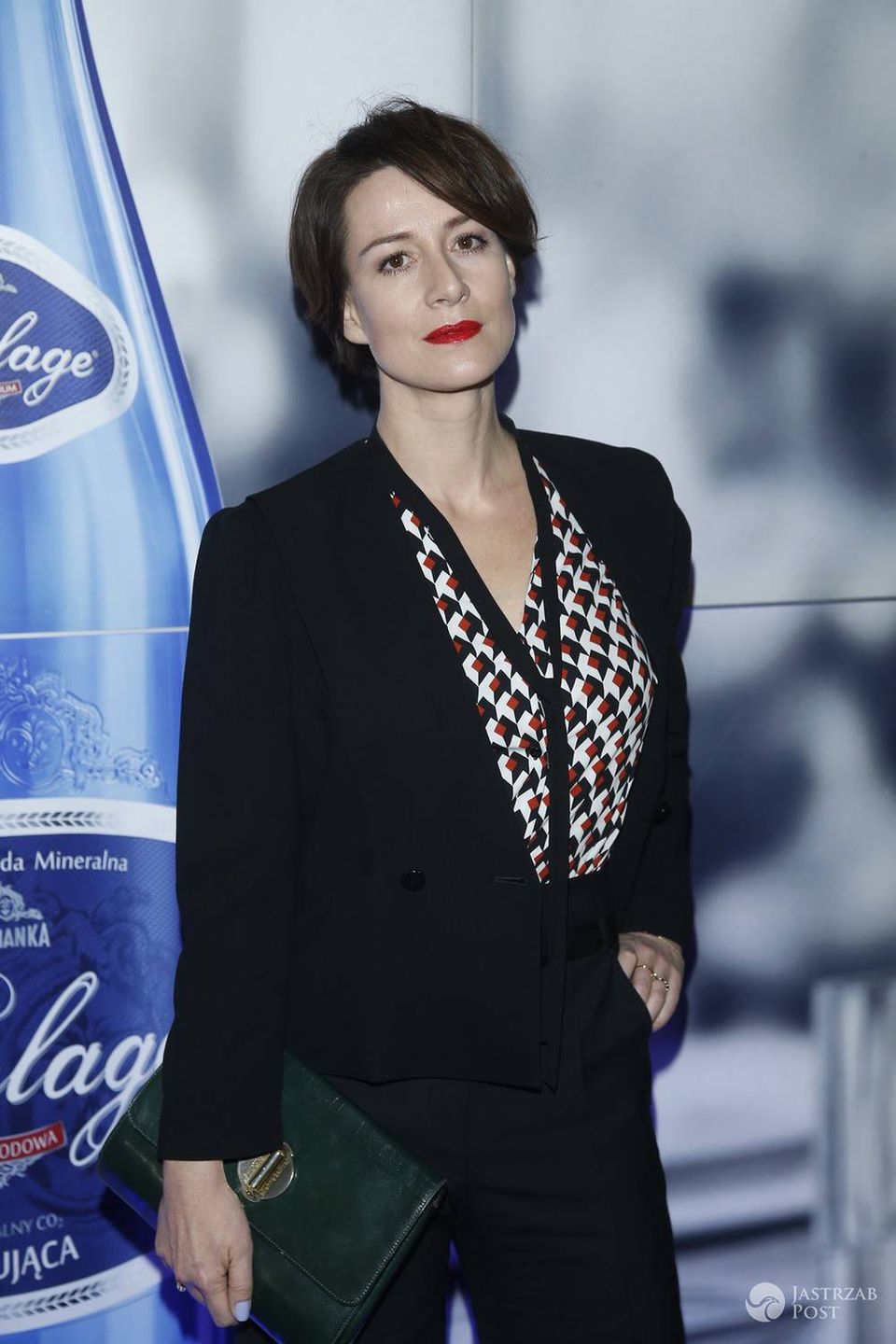 Maja Ostaszewska na pokazie Tomasza Ossolińskiego 2016