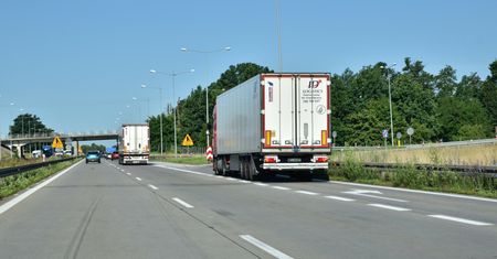 2,5 promila w ciężarówce na A4. Szybki wyrok dla 63-latka