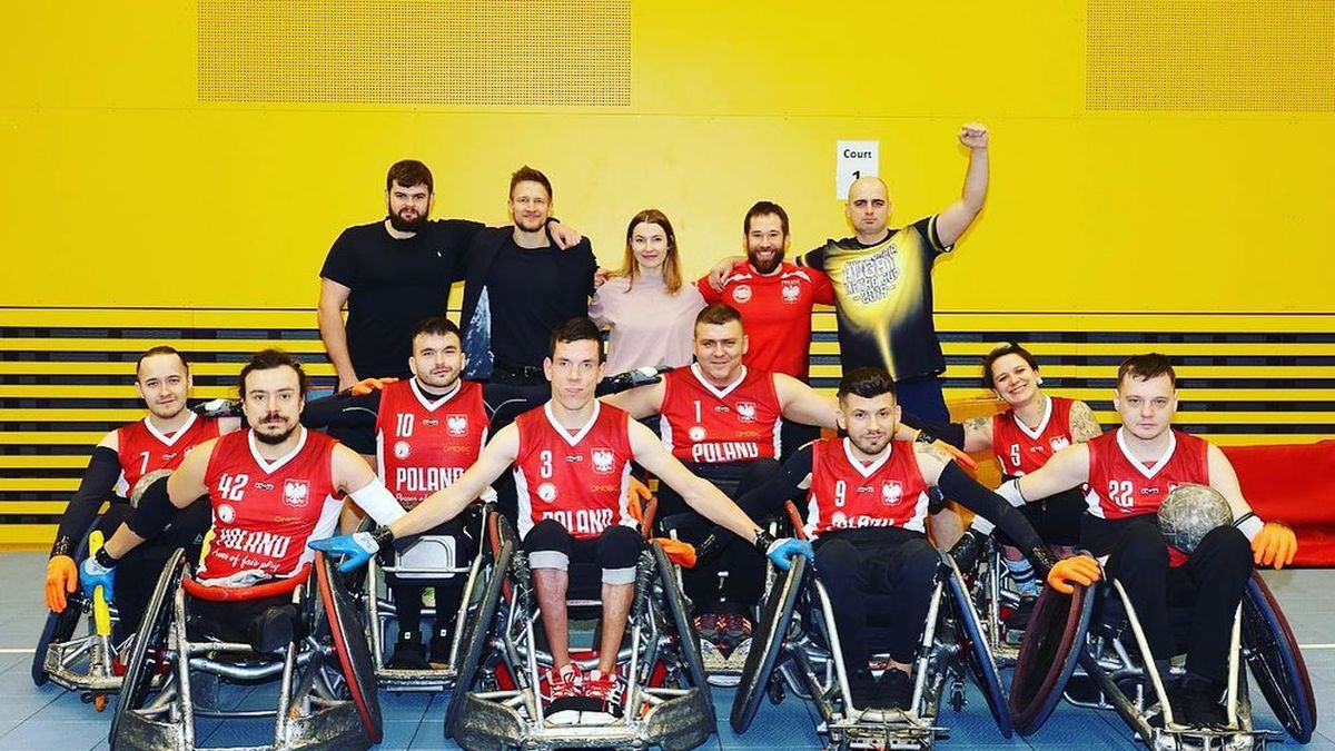 Instagram / Na zdjęciu: reprezentacja Polski w rugby na wózkach