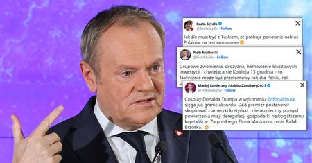 Lawina po wystąpieniu Tuska. Oliwy do ognia dolała propozycja ze sceny