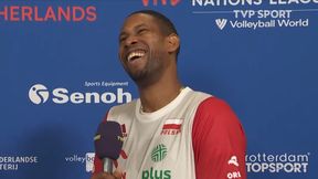 Rozmawiał z TVP. Po tym pytaniu wybuchł śmiechem